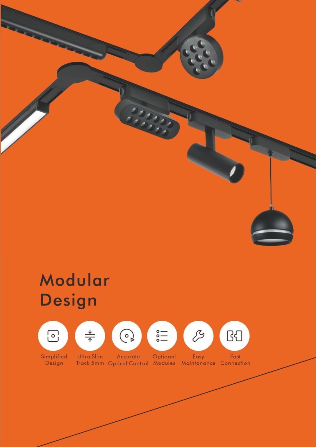 Magnetic modules lighting