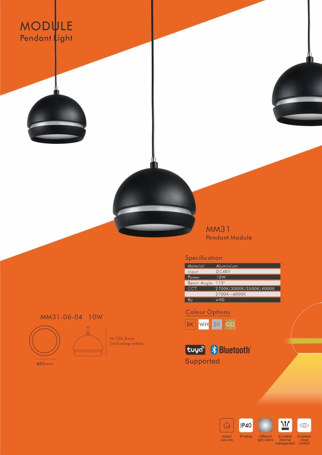 Magnetic modules lighting