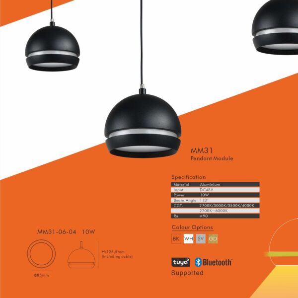 Magnetic modules lighting