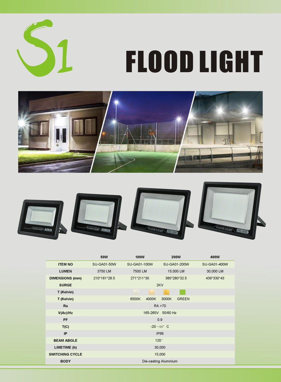 SMD flood light