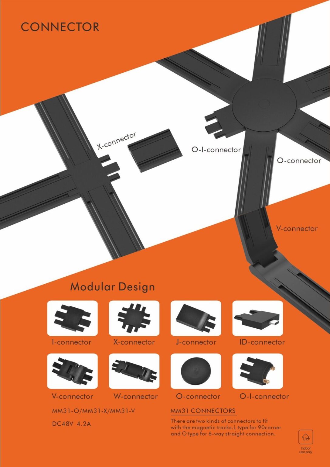 Magnetic modules lighting