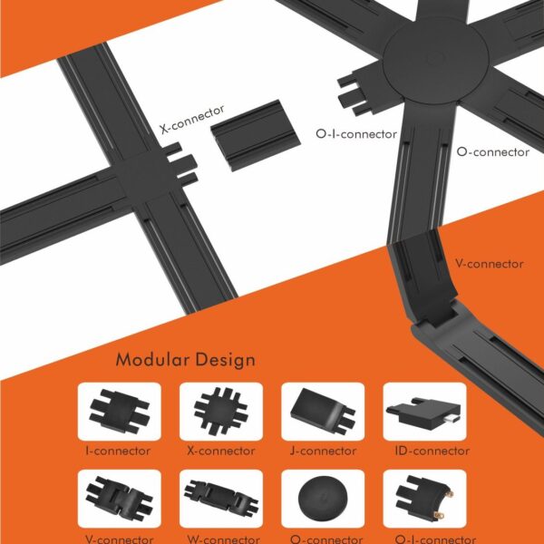Magnetic modules lighting