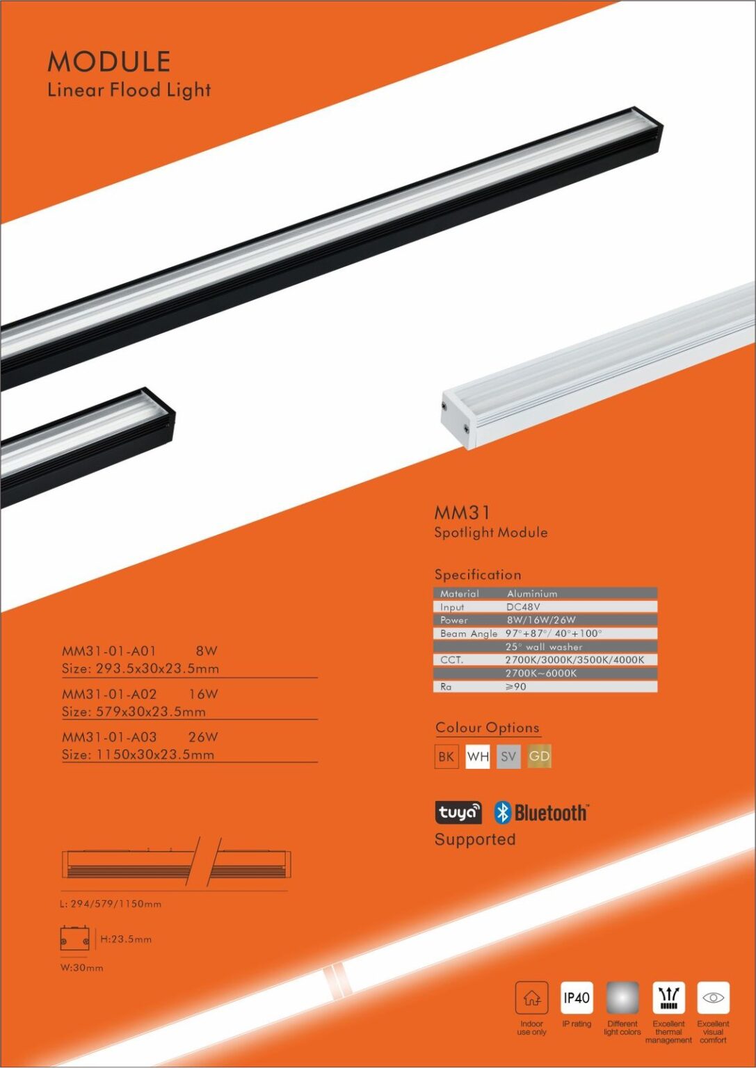 Magnetic modules lighting