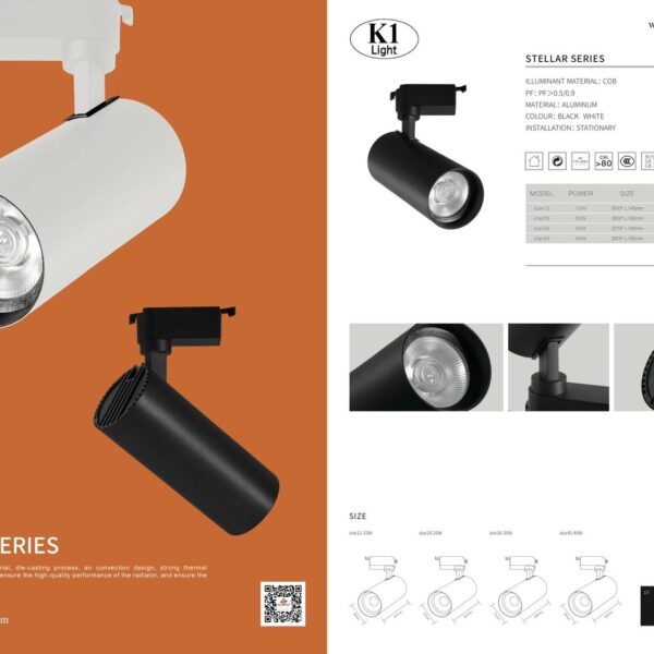 Track light K1 - 3 years warranty